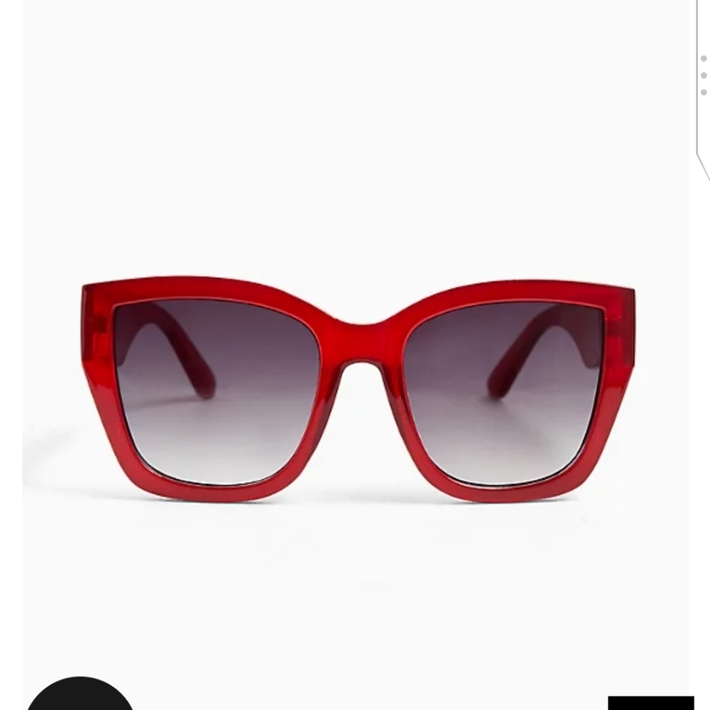🆕🕶️RED OVERSIZED SQUARE SUNGLASSES🕶️